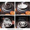 POCHOIR A GATEAU SQUELETTE HALLOWEEN 25 CM