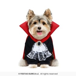 DEGUISEMENT HALLOWEEN DRACULA POUR CHIEN TAILLE S