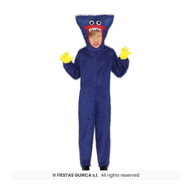 DEGUISEMENT MONSTRE BLEU BOOGIE HUGGER TAILLE 10-12 ANS