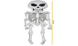 BALLON METALLIQUE SQUELETTE A SUSPENDRE 130 X 48 CM