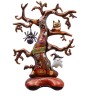 BALLON METALLIQUE  HALLOWEEN ARBRE HANTE A POSER 95 X 75 CM