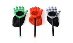 SAC A BONBON HALLOWEEN 53 X 14 CM 3 MODELES ASSORTIS