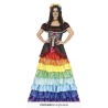 DEGUISEMENT HALLOWEEN CATRINA TAILLE 38-40