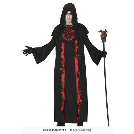 DEGUISEMENT HOMME HALLOWEEN SATANIC RITUALMASTER TAILLE 52-54