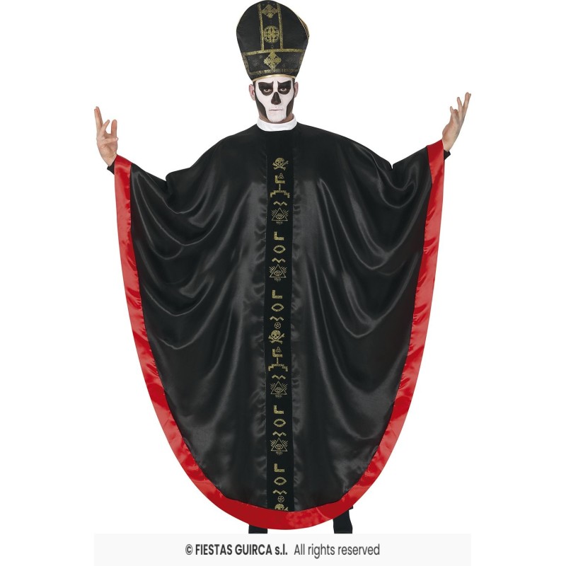 DEGUISEMENT HOMME HALLOWEEN SATANIC CARDINAL TAILLE 54-56 DEGUISEMENT HOMME HALLOWEEN SATANIC CARDINAL TAILLE 54-56