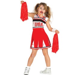 DEGUISEMENT POMPOM ZOMBIE USA TAILLE 10-12 ANS