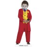 DEGUISEMENT ENFANT MONSIEUR SMILE JOKER TAILLE 5-6 ANS  DEGUISEMENT ENFANT MONSIEUR SMILE JOKER TAILLE 5-6 ANS