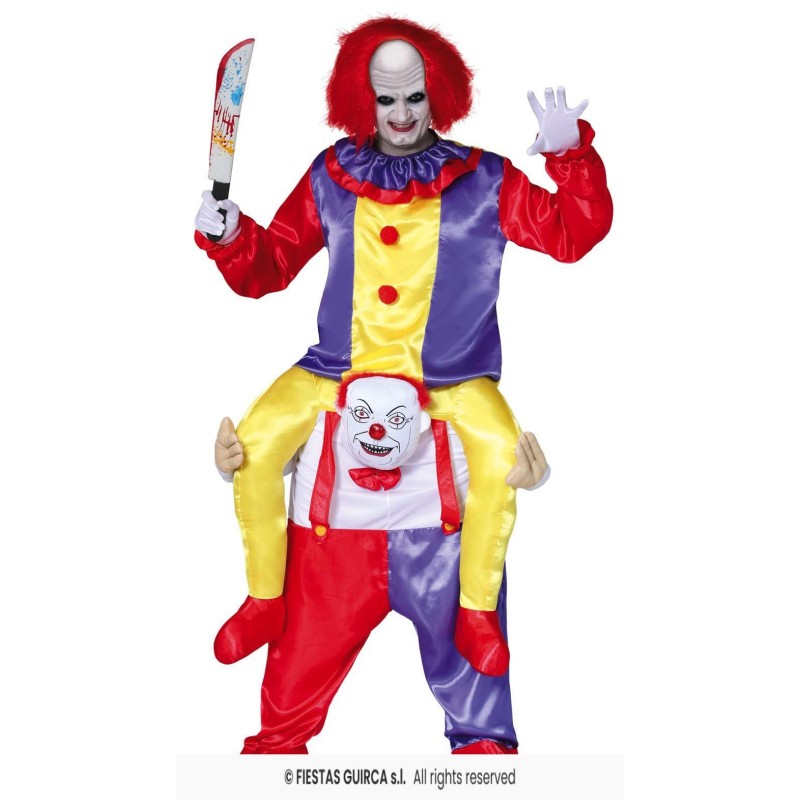 DEGUISEMENT CLOWN A DOS DE CLOWN TAILLE L DEGUISEMENT CLOWN A DOS DE CLOWN TAILLE L