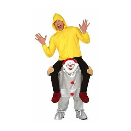 DEGUISEMENT A DOS DE CLOWN HALLOWEEN ADULTE TAILLE UNIQUE