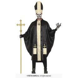 DEGUISEMENT HALLOWEEN PAPE NOIR TAILLE 52-54