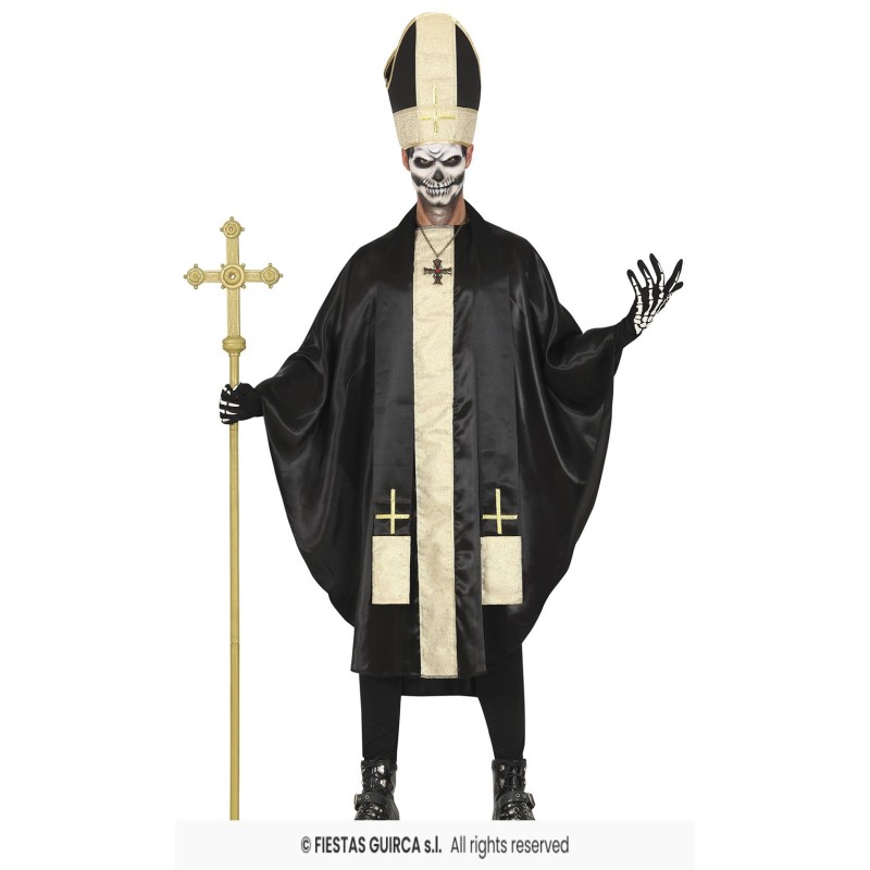 DEGUISEMENT HALLOWEEN PAPE NOIR TAILLE 52-54