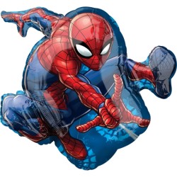 BALLON METALLIQUE SPIDERMAN  43 X 73 CM