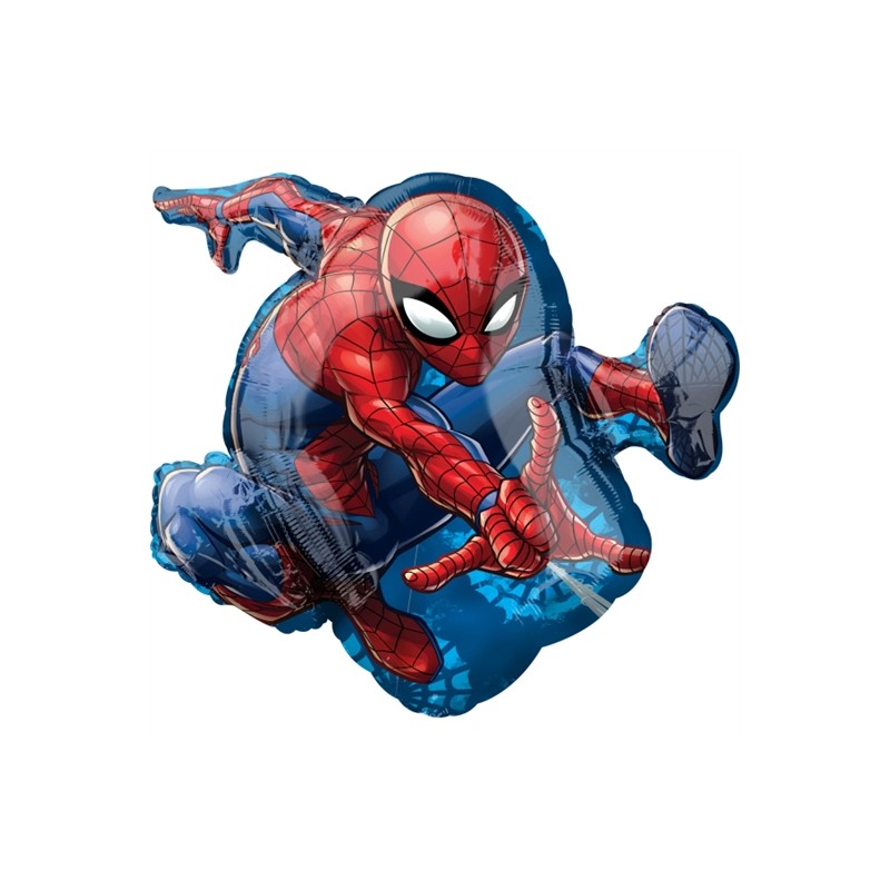 BALLON METALLIQUE SPIDERMAN  43 X 73 CM