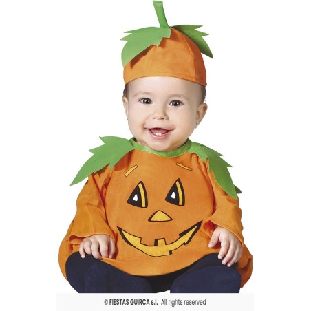 DEGUISEMENT ENFANT HALLOWEEN CITROUILLE 12-18 MOIS