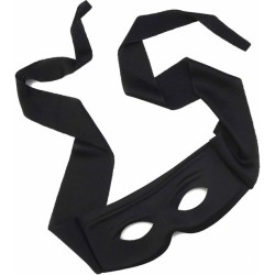 LOUP NOIR DE JUSTICIER MASQUE ZORRO