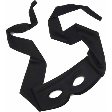 LOUP NOIR DE JUSTICIER MASQUE ZORRO