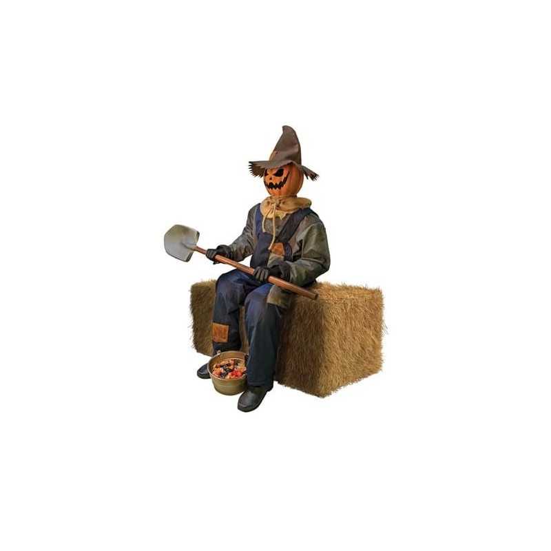 JACK GOODIES AUTOMATE HOMME CITROUILLE ASSIS POUR HALLOWEEN