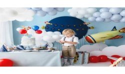 6 CHAPEAUX POINTUS COULEURS BLEU NUIT AVEC ETOILES