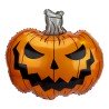 BALLON METALLIQUE CITROUILLE OU COURGE HALLOWEEN 55 X 50 CM 
