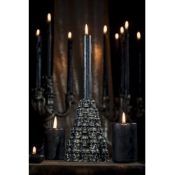 CHANDELIER TETES DE MORT BRONZE DIAMETRE 11.7CM X 17CM