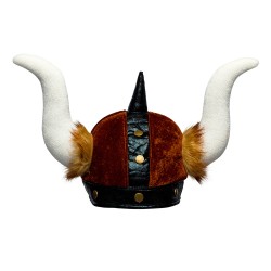 CHAPEAU VIKING OU CASQUE BARBARIAN