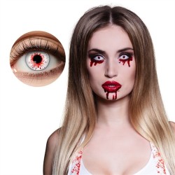 LENTILLES SEMAINE BLANC TACHES DE SANG 