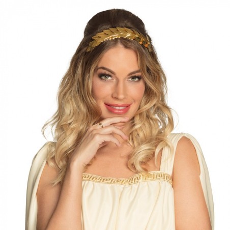 SERRE TETE OU TIARE FEUILLES DE LAURIER 