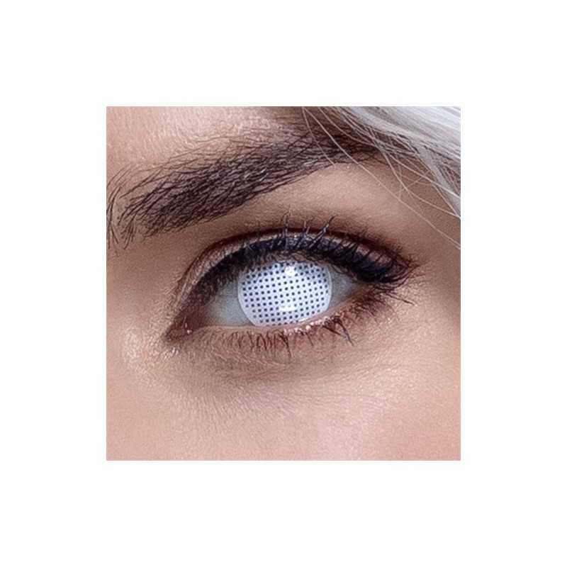 LENTILLES BLANC BROUILLARD TROUS QUADRILLAGE 1 SEMAINE