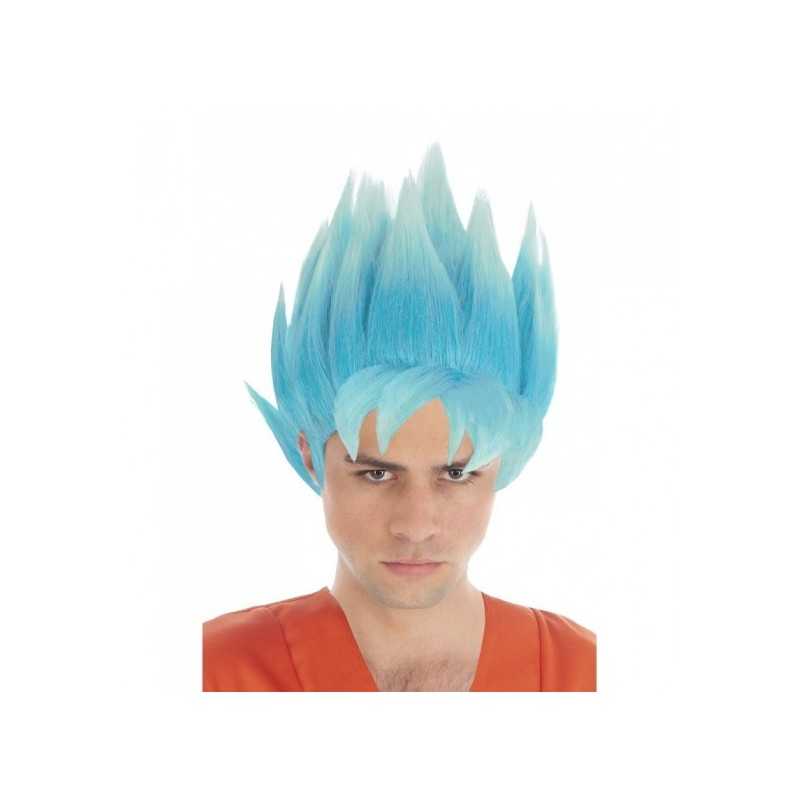 PERRUQUE GOKU SUPER SAIYAN BLEU