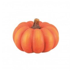 CITROUILLE TERRE CUITE 16.5CM X 16.5CM X 10.5CM