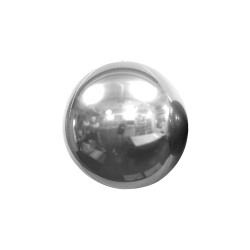 BALLON METALLIQUE MIROIR ORBZ ARGENT 61 CM 