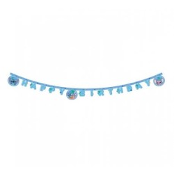 GUIRLANDE HAPPY BIRTHDAY THEME STITCH 2 M