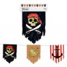 GUIRLANDE PAVILLONS PIRATE 10 FANIONS 3 METRES GUIRLANDE PAVILLONS PIRATE 10 FANIONS 3 METRES