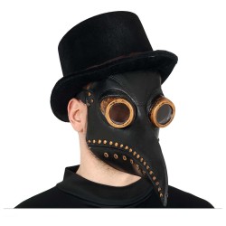 MASQUE LATEX DOCTEUR DE LA PESTE STEAMPUNK