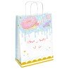 4 SACHETS PAPIER CADEAU MOTIFS GATEAUX ET CUPCAKES