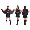 DEGUISEMENT BATGIRL ROBE NOIRE TAILLE XL