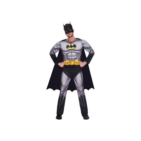 DEGUISEMENT BATMAN  CLASSIQUE GRIS TAILLE L