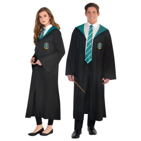 DEGUISEMENT ADULTE SLYTHERIN SERPENTARD HARRY POTTER TAILLE STANDARD 