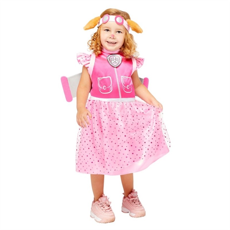 DEGUISEMENT FILLE PAT PATROUILLE SKYE DELUXE TAILLE 3-4 ANS
