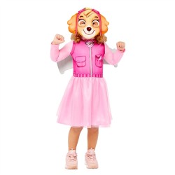 DEGUISEMENT FILLE PAT PATROUILLE SKYE TAILLE 4-6  ANS 
