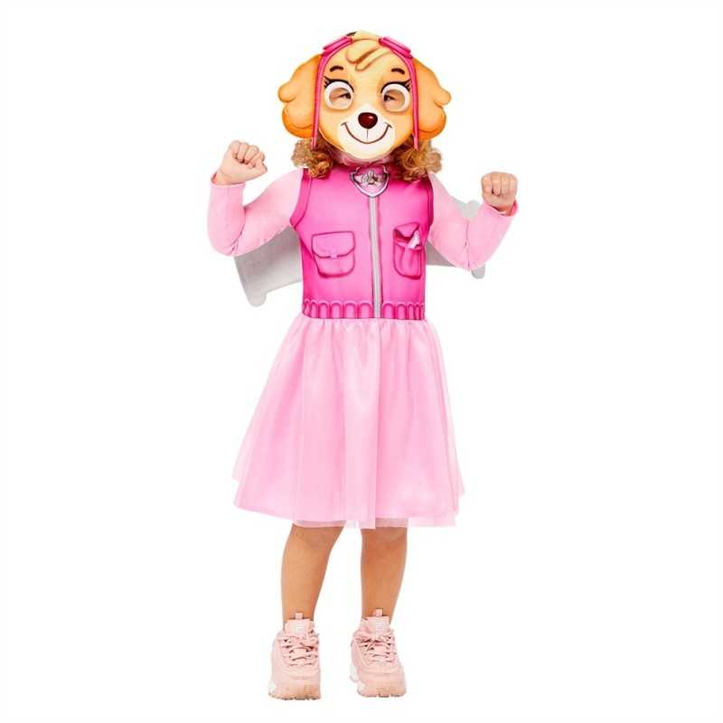 DEGUISEMENT FILLE PAT PATROUILLE SKYE TAILLE 4-6 ANS 