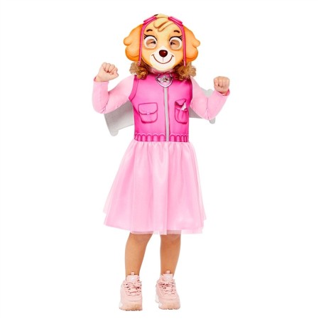 DEGUISEMENT FILLE PAT PATROUILLE SKYE TAILLE 3-4 ANS 