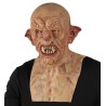 MASQUE TETE COMPLETE DE ZOMBIE AVEC MENTON & POITRINE" aspect silicone MASQUE TETE COMPLETE DE ZOMBIE AVEC MENTON & POITRINE" aspect silicone