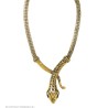 COLLIER SERPENT DORE 