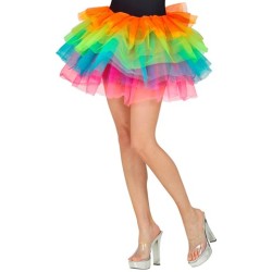 TUTU JUPON MULTICOLORE ADULTE 45 CM