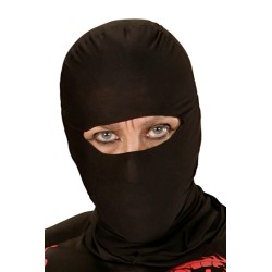 CAGOULE MASQUE NOIR NINJA ADULTE