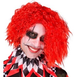 PERRUQUE CLOWN TUEUR ROUGE