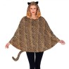 DEGUISEMENT CAPE LEOPARD TAILLE UNIQUE 