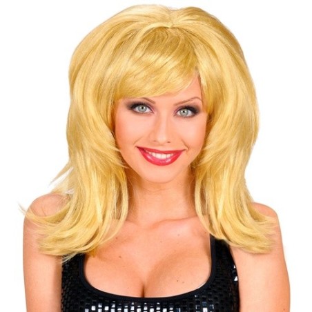 PERRUQUE FLIRTY LONGUE CHEVEUX BLONDS AVEC FRANGE EN SACHET