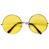 LUNETTES BIG HIPPIE RONDE JAUNE LUNETTES BIG HIPPIE RONDE JAUNE